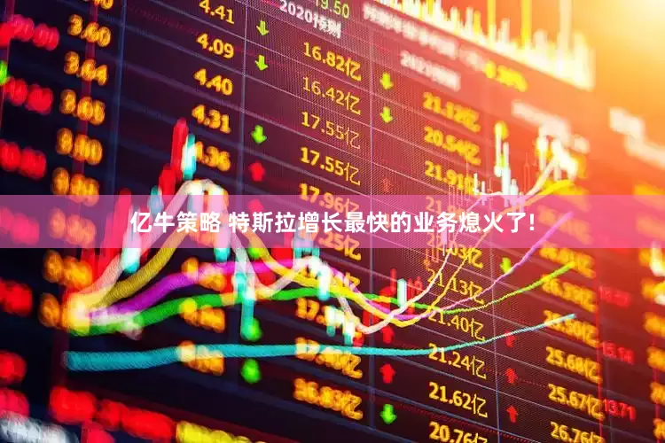 亿牛策略 特斯拉增长最快的业务熄火了!